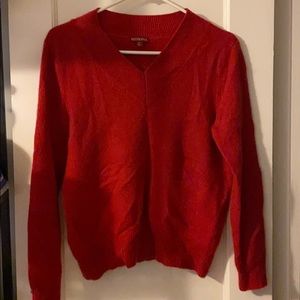 Red Cashmere sweater